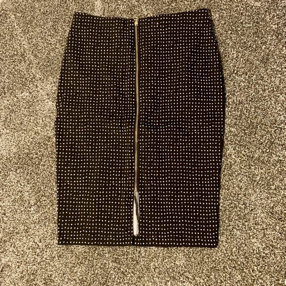 Pencil skirt, black and white - Picture 3 of 5